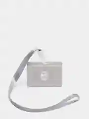 Серый бейдж горизонтальный