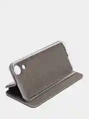 Серебряный чехол книжка Samsung Galaxy A03 Core (Самсунг Галакси А03 Кор)