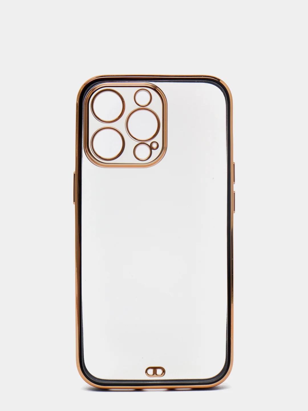 Черный чехол Накладка силиконовая с металическим ободком iPhone 13mini /13 /13pro /13proMax