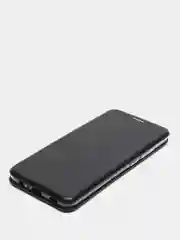 Черный чехол-книжка Samsung Galaxy A03 (Самсунг Галакси А03)