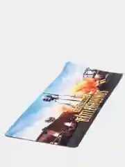 Красный игровой коврик для мыши и клавиатуры большой компьютерный 80*30 см для мышки
