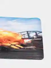 Красный игровой коврик для мыши и клавиатуры большой компьютерный 80*30 см для мышки