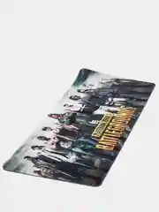 Голубой игровой коврик для мыши и клавиатуры большой компьютерный 80*30 см для мышки