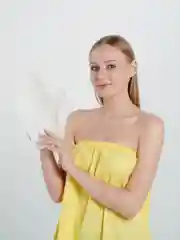 Манго рукавица для бани с вышивкой