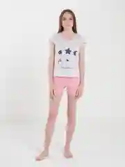 Конфетный женский пижамный комплект