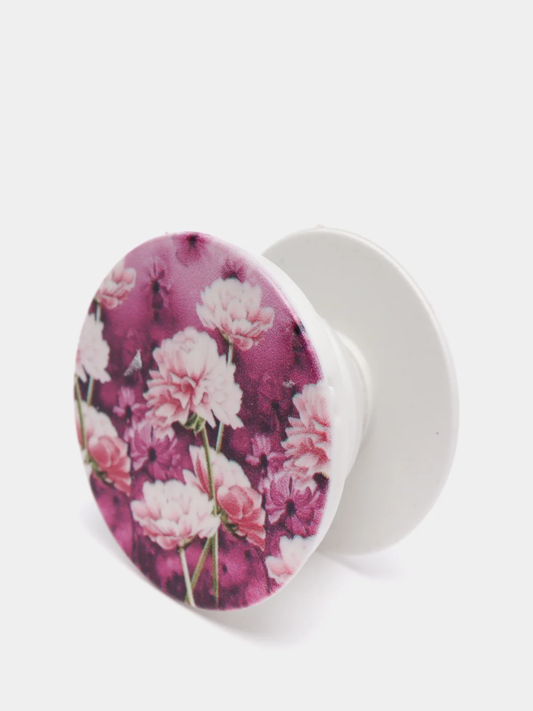 Фиолетовый поп сокеты с цветочками, Pop Socket