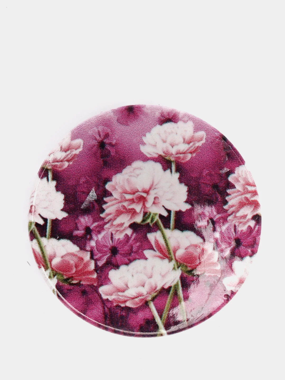 Фиолетовый поп сокеты с цветочками, Pop Socket