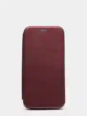 Бордовый чехол книжка для Samsung Galaxy A01, Самсунг А01