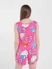 Розовый женский пижамный комплект