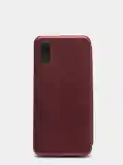 Бордовый чехол книжка на Samsung A02 (A022) / Чехол Самсунг А02