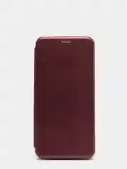 Бордовый чехол книжка на Samsung A02 (A022) / Чехол Самсунг А02