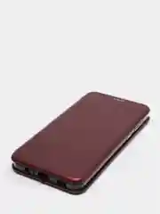 Бордовый чехол книжка на Samsung A02 (A022) / Чехол Самсунг А02