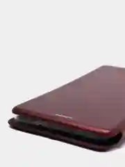 Бордовый чехол книга для Samsung Galaxy A21S, Самсунг А21S
