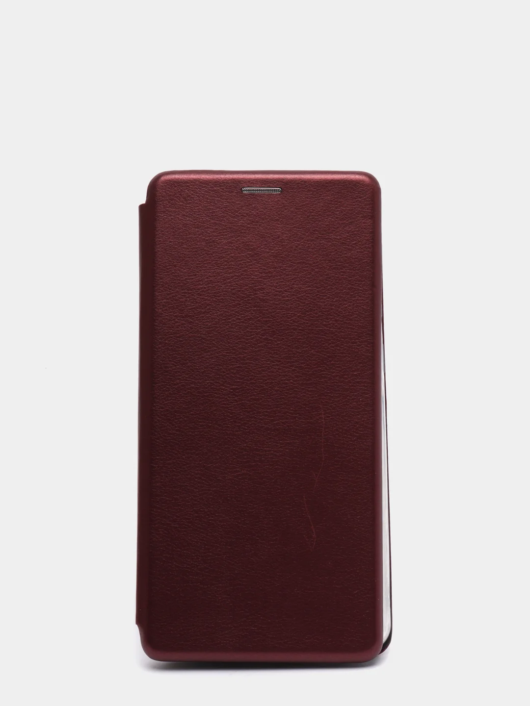 Бордовый чехол книга для Samsung Galaxy A21S, Самсунг А21S