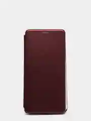 Бордовый чехол книга для Samsung Galaxy A21S, Самсунг А21S