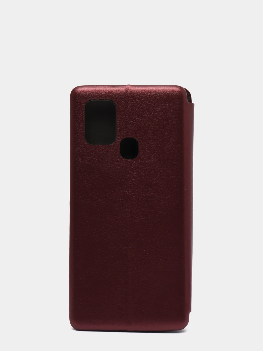 Бордовый чехол книга для Samsung Galaxy A21S, Самсунг А21S
