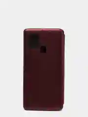 Бордовый чехол книга для Samsung Galaxy A21S, Самсунг А21S