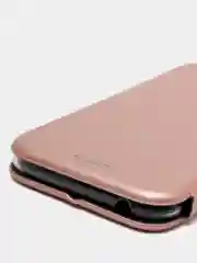 Золотой чехол книжка для Samsung Galaxy A01, Самсунг А01