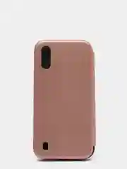 Золотой чехол книжка для Samsung Galaxy A01, Самсунг А01