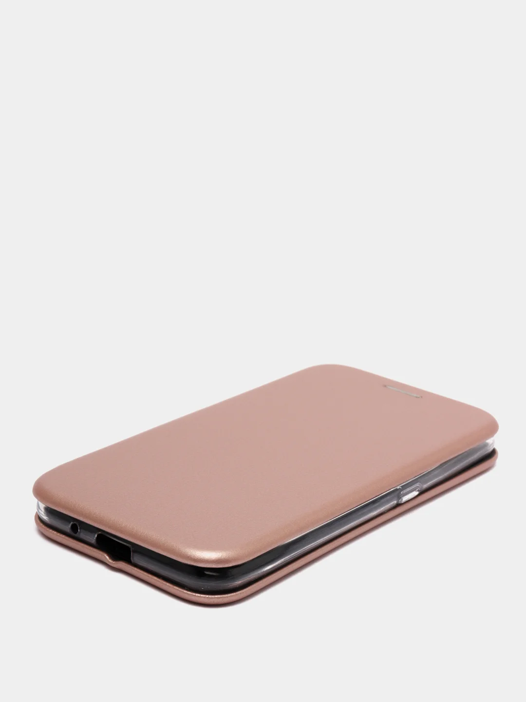 Золотой чехол книжка для Samsung Galaxy A01, Самсунг А01