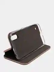Золотой чехол книжка для Samsung Galaxy A01, Самсунг А01