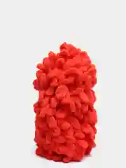Коралловый пряжа Alize Puffy, микрополиэстер, 100 г, 9.5 м