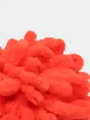 Коралловый пряжа Alize Puffy, микрополиэстер, 100 г, 9.5 м