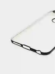 Черный чехол прозрачный силиконовый iPhone 6+ / накладка айфон
