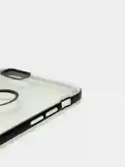 Черный чехол прозрачный силиконовый iPhone 6+ / накладка айфон