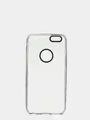 Черный чехол прозрачный силиконовый iPhone 6+ / накладка айфон