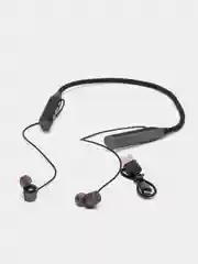 Черный беспроводные спортивные Bluetooth наушники с шумоподавлением