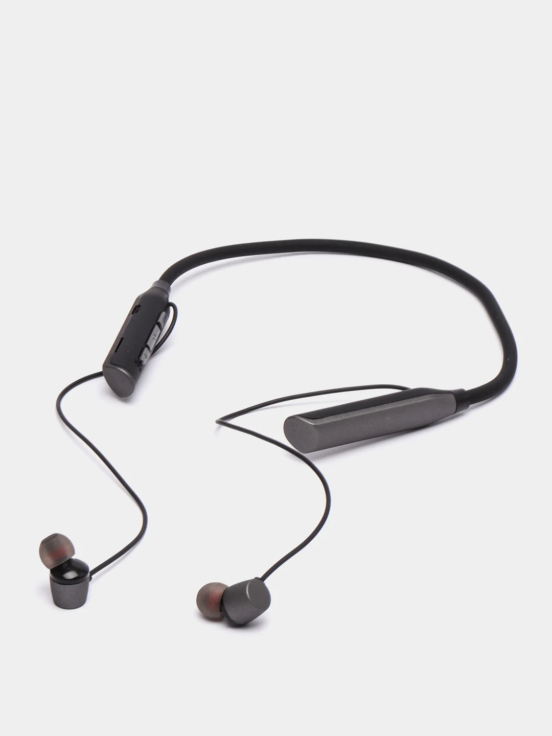 Черный беспроводные спортивные Bluetooth наушники с шумоподавлением