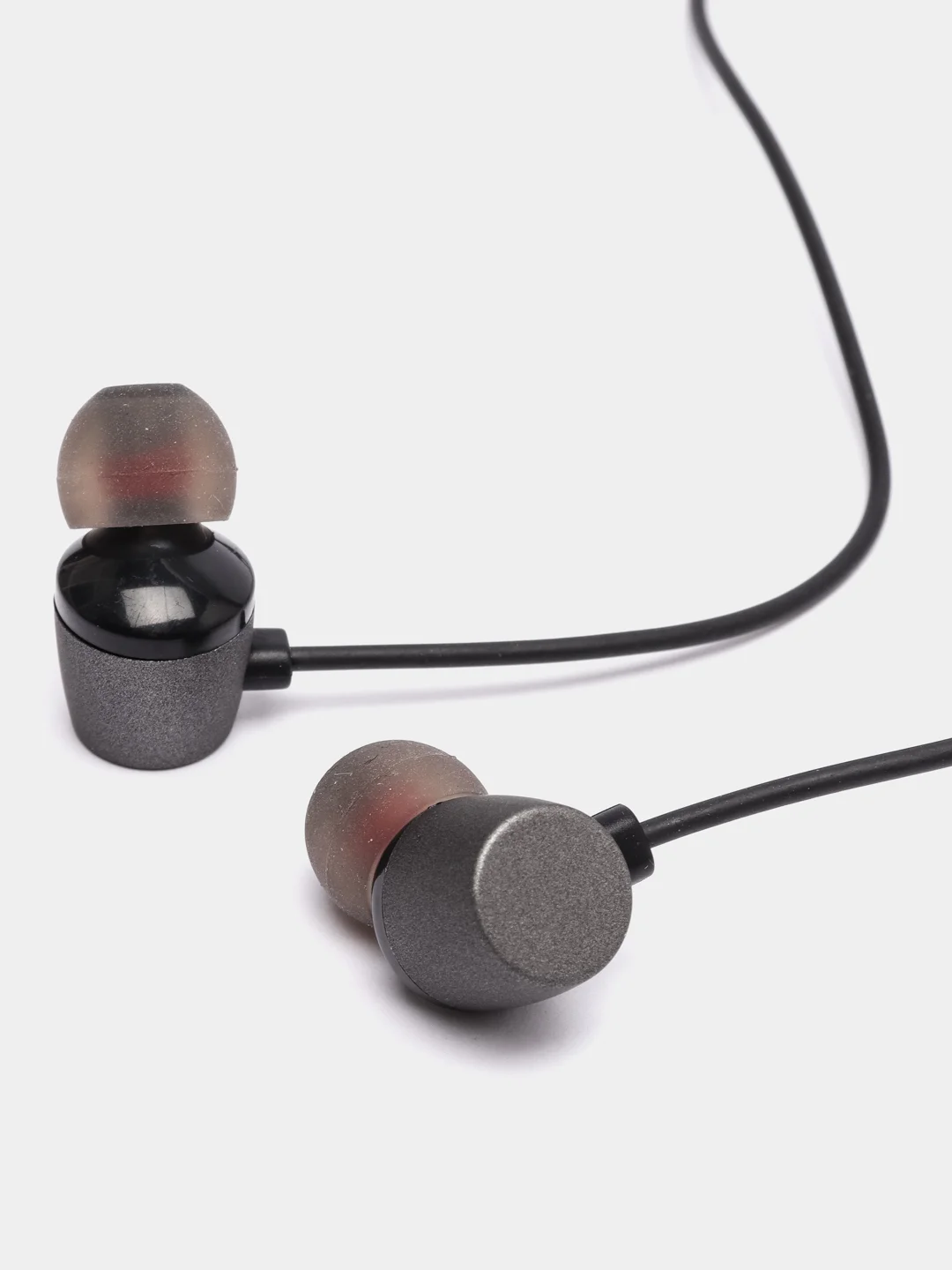 Черный беспроводные спортивные Bluetooth наушники с шумоподавлением