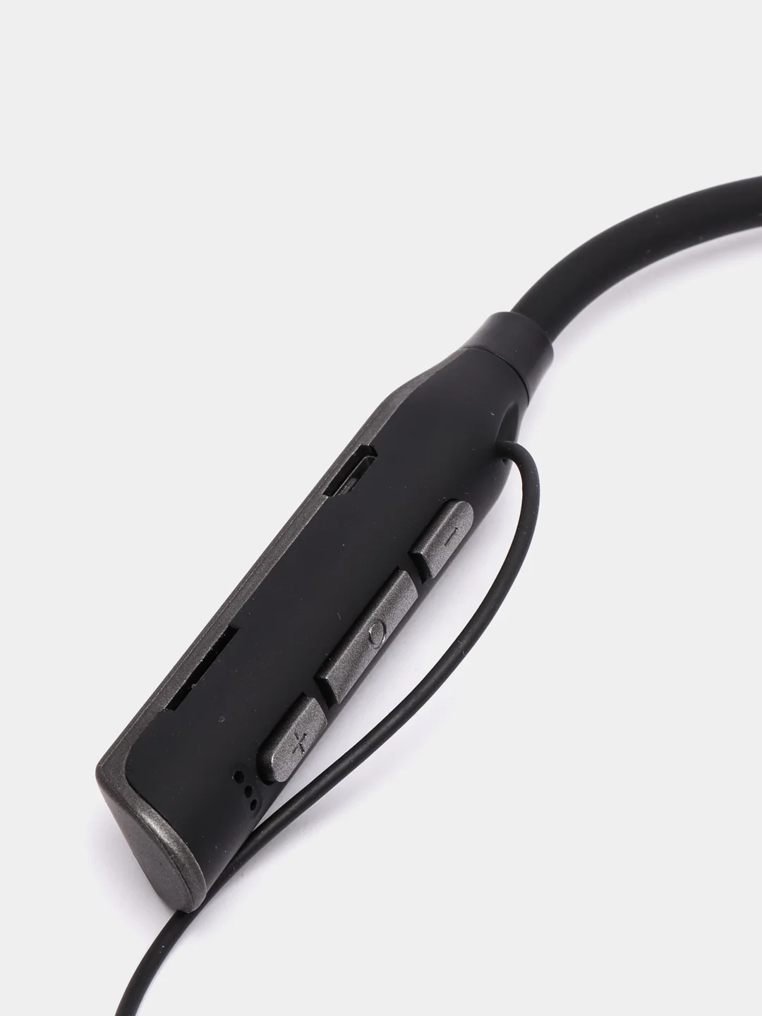 Черный беспроводные спортивные Bluetooth наушники с шумоподавлением