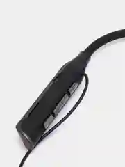 Черный беспроводные спортивные Bluetooth наушники с шумоподавлением