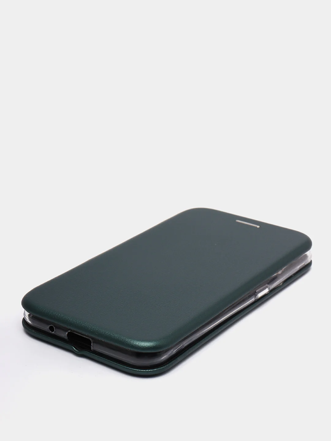 Зелёный хаки чехол книжка для Samsung Galaxy A01, Самсунг А01