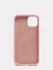 Кремовый чехол Silicone Case для iPhone 13 с закрытым низом
