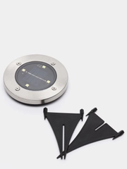 Уличный светильник на солнечной батарее Disk lights 8 LED, 1шт