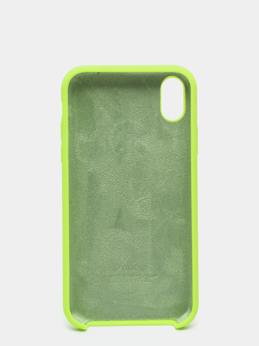 Лайм чехол Apple iPhone XR силиконовый, Silicone Case