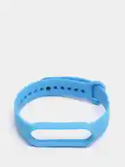 Голубой силиконовый ремешок для Xiaomi Mi Band 5, Mi Band 6, ми банд 5/6