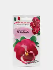 Семена Виола Виттрока "Клубничка F1" (Анютины глазки) набор 1, 3, 5 уп