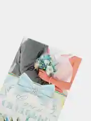 Аметистовый конверт для денег С днем свадьбы