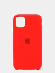Красный защитный чехол бампер Silicon Case iPhone 11