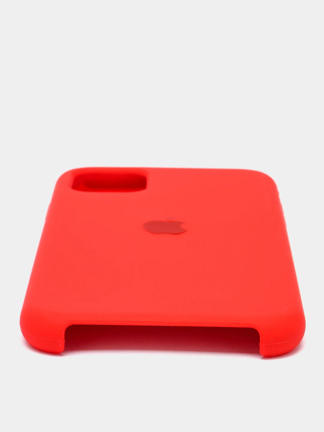Красный защитный чехол бампер Silicon Case iPhone 11