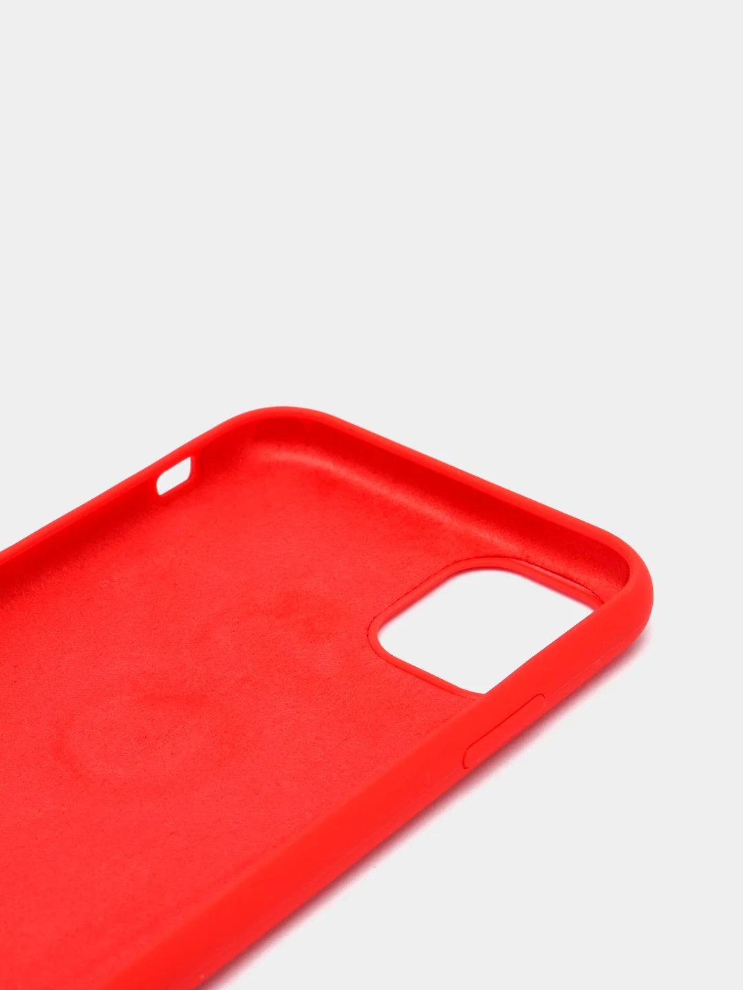 Красный защитный чехол бампер Silicon Case iPhone 11