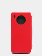 Красный чехол-книжка для Honor 50 Lite / Huawei Nova 8i