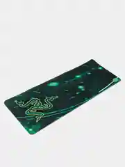 Зеленый игровой коврик для мыши и клавиатуры, 80*30 см