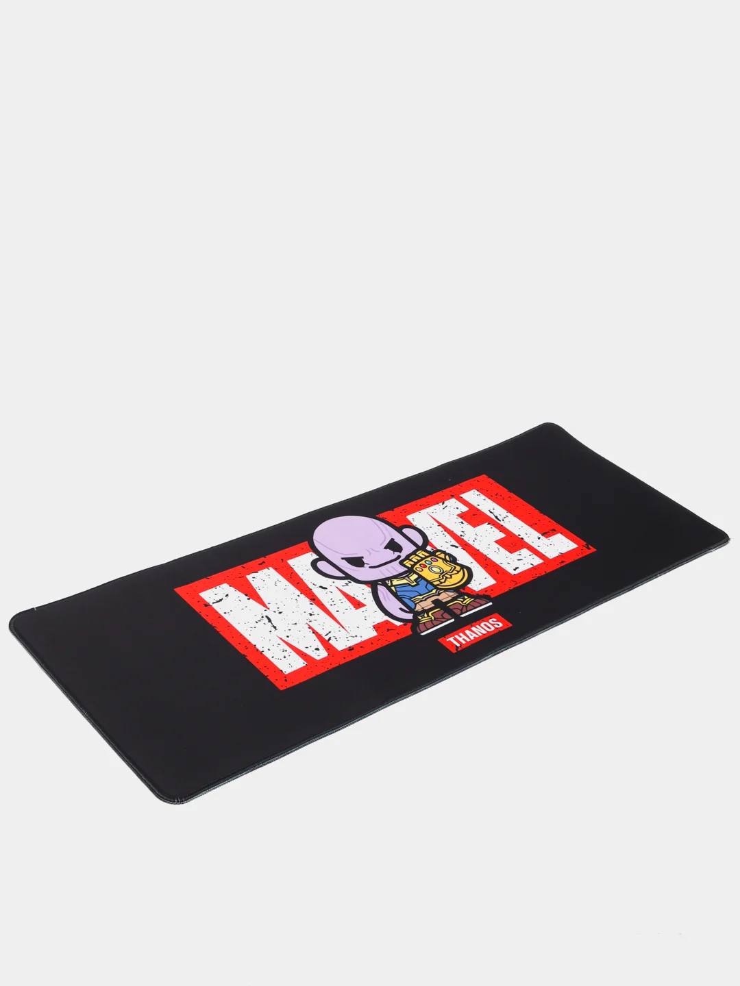 Багровый игровой коврик Marvel большого размера, антискользящее покрытие, 80x30 см