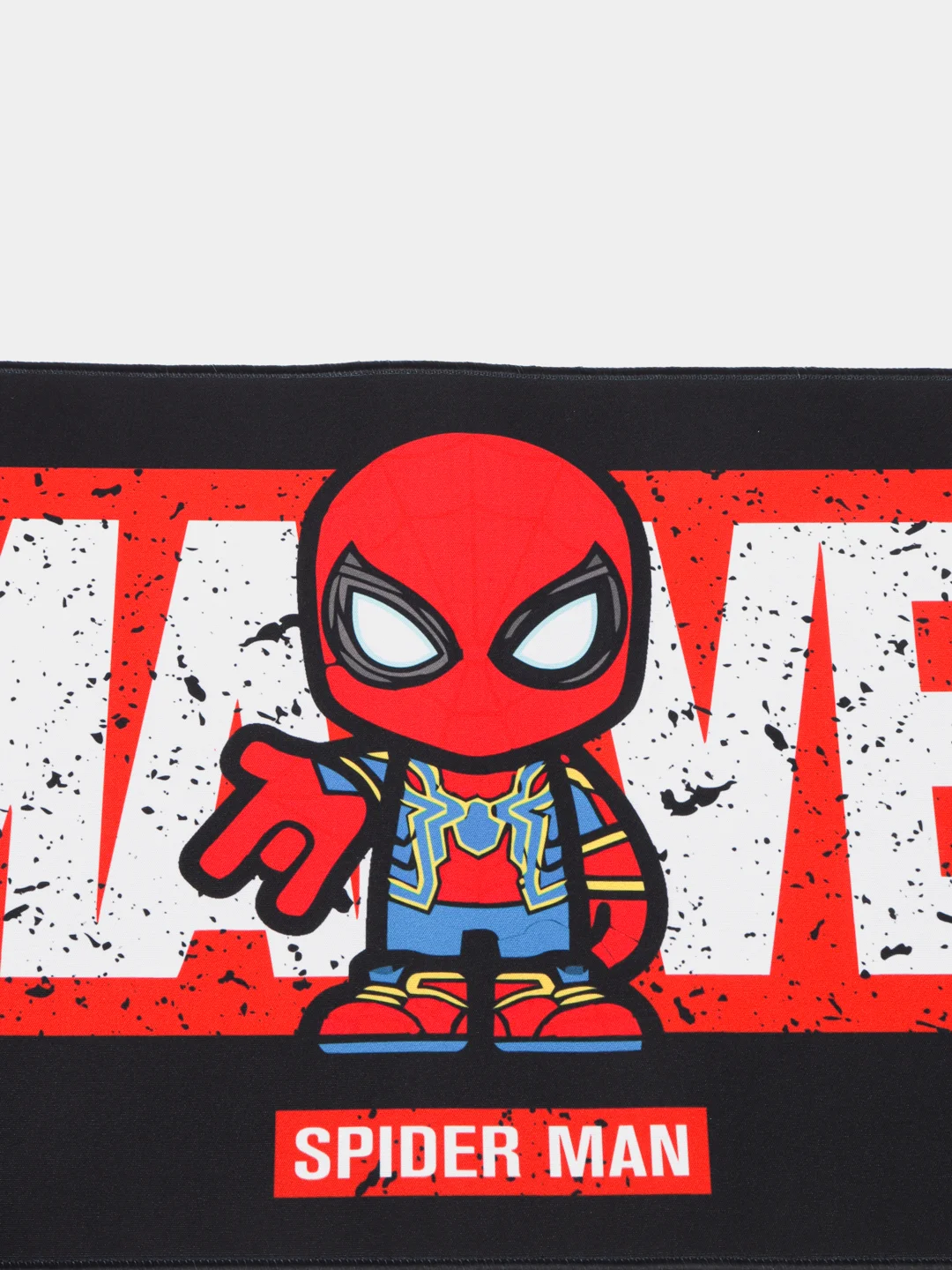 Алый игровой коврик Marvel большого размера, антискользящее покрытие, 80x30 см