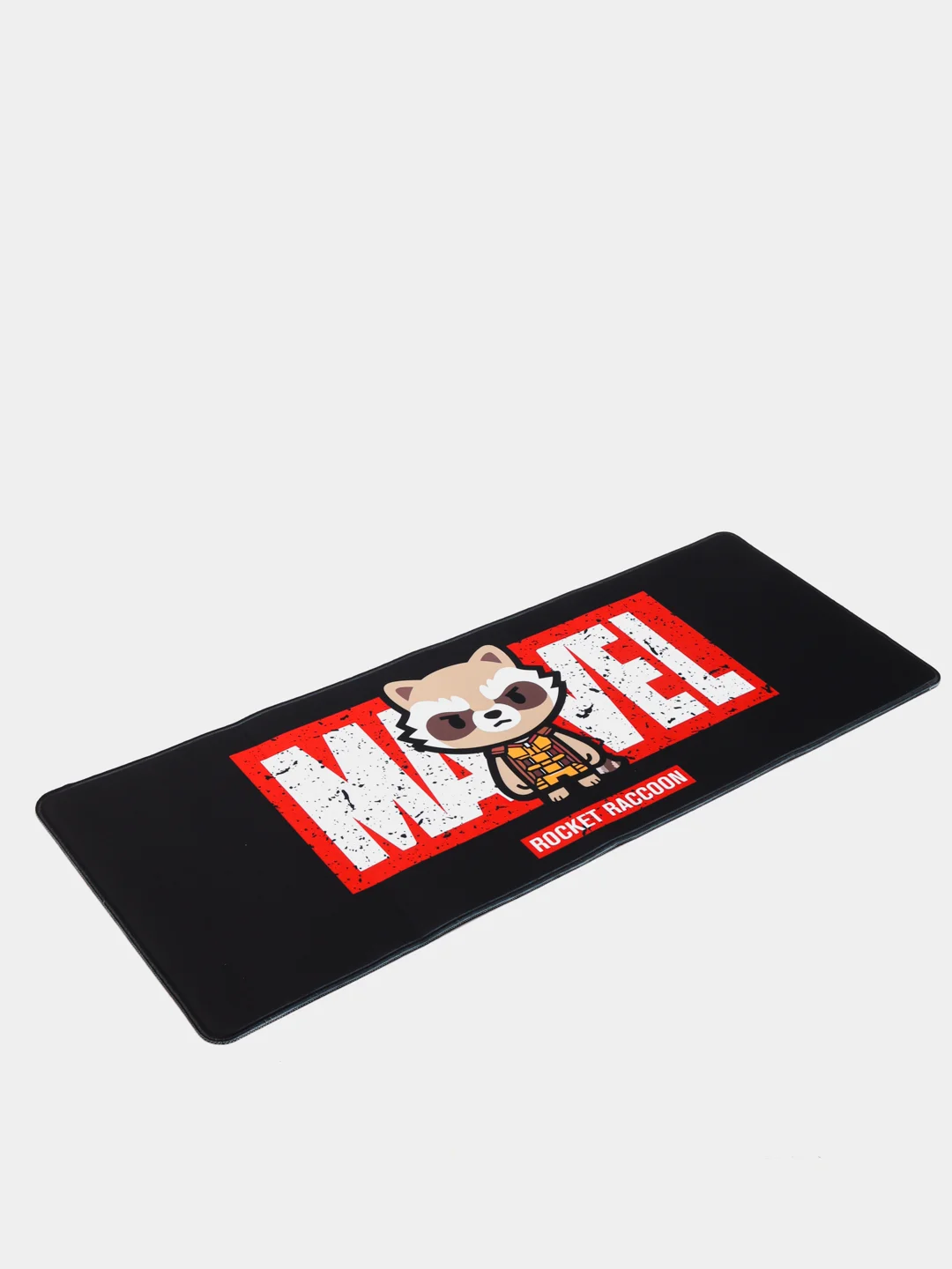 Голубой игровой коврик Marvel большого размера, антискользящее покрытие, 80x30 см